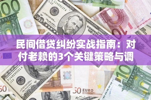 济南民间借贷纠纷实战指南：对付老赖的3个关键策略与调解盲区解析