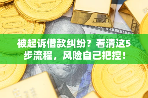 济南被起诉借款纠纷？看清这5步流程，风险自己把控！