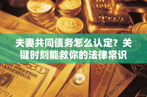 济南夫妻共同债务怎么认定？关键时刻能救你的法律常识