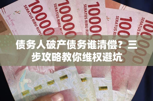 济南债务人破产债务谁清偿？三步攻略教你维权避坑
